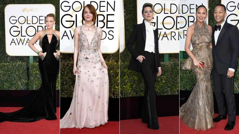 Illustration for article titled Here's Every Look from the 74th Annual Golden Globes Red Carpet. Awards Season Is Here!